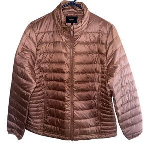 NWTs Quince Lightweight Down Packable Puffer Size Large in Sienna